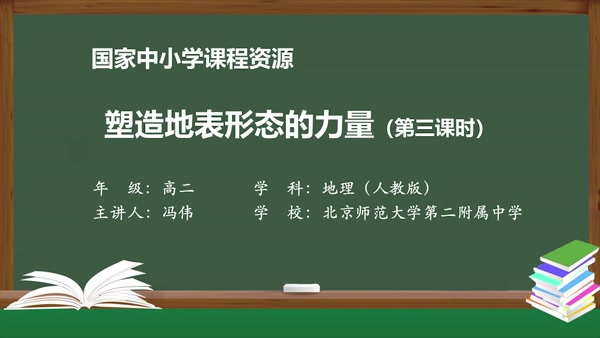 塑造地表形态的力量（第三课时）