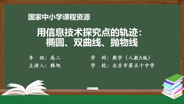 用信息技术探究点的轨迹：椭圆、双曲线、抛物线