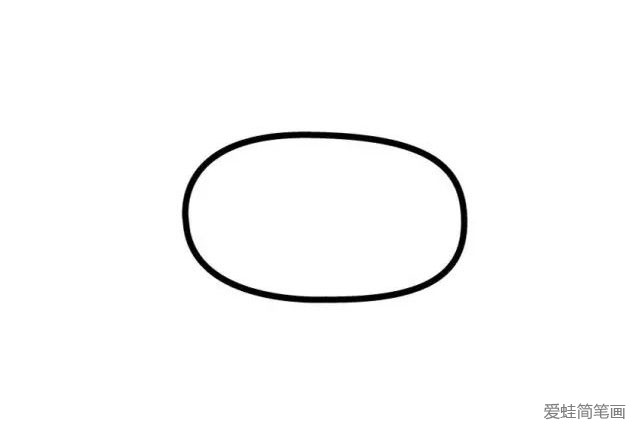 1.先画一个圆圈哦。