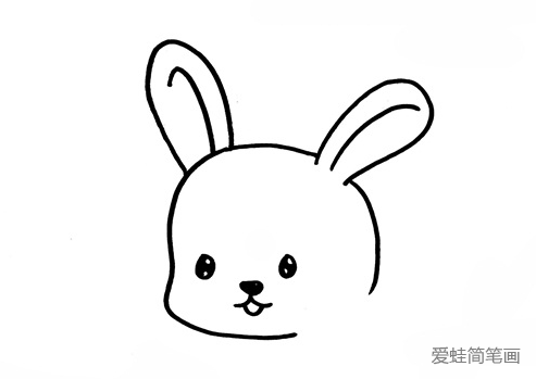 怎么画小兔子简笔画可爱