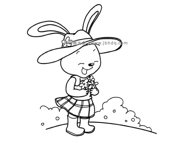 兔子美眉摘花