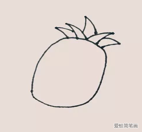 菠萝简笔画