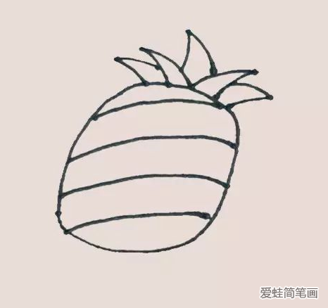 菠萝简笔画