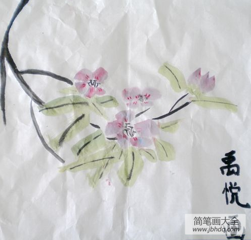 桃花三两枝