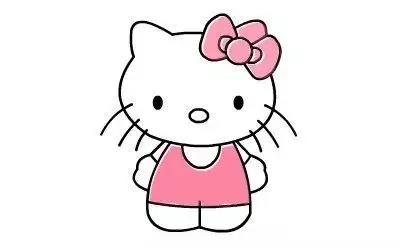 第十步：为你的Kitty猫涂上公主般的粉粉颜色吧~