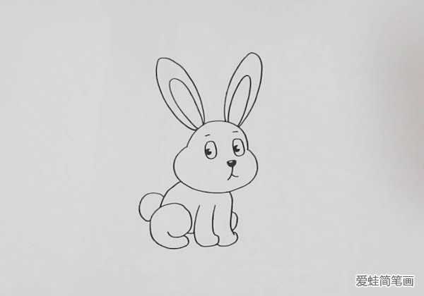兔子怎么画简笔画