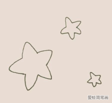 流星简笔画