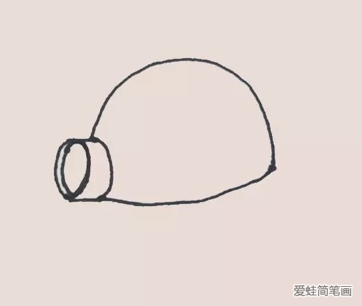 安全帽简笔画