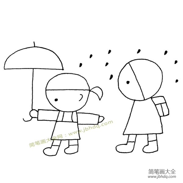 下雨了