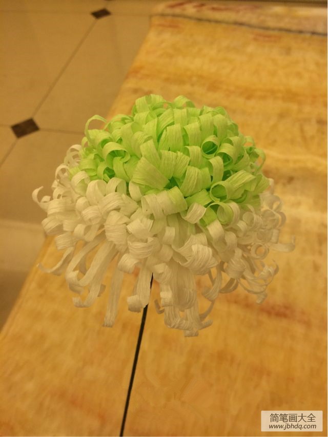 重阳节纸菊花手工制作