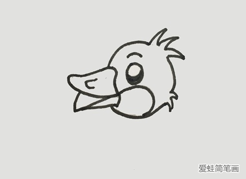 鸭怎么画