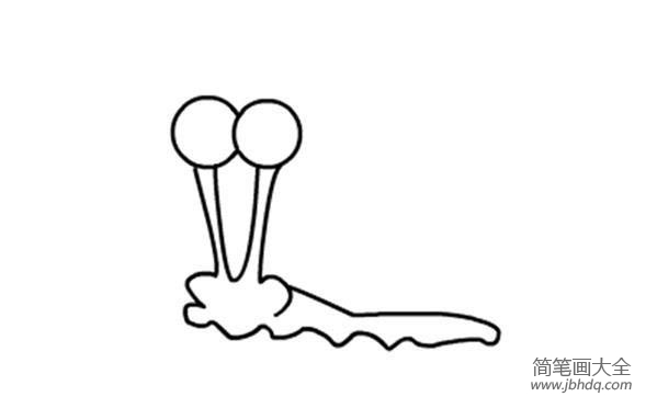 蜗牛的画法图解教程