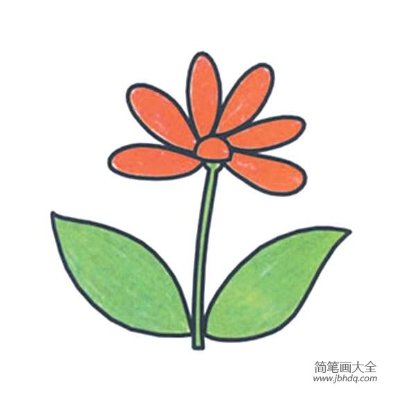 可爱卡通花朵简笔画 卡通花朵简笔画大全