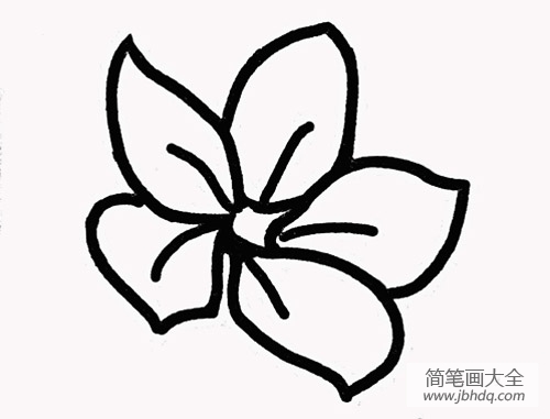 樱花简笔画画法