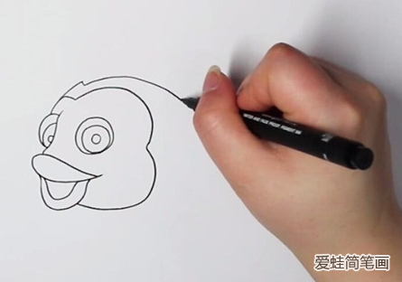 小金鱼怎么画？
