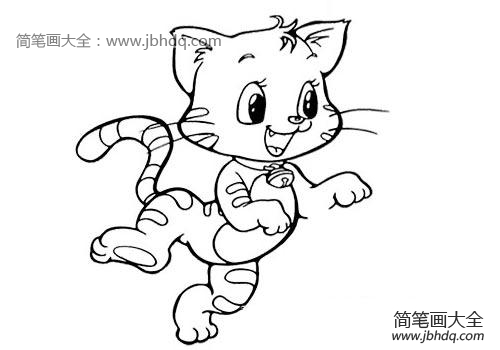 小猫简笔画图片