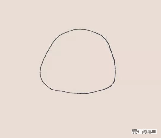 破壳小鸡简笔画