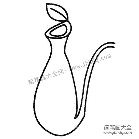 猪笼草简笔画大全及画法步骤