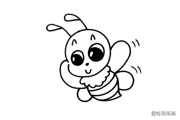 蜜蜂简笔画
