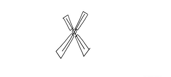 大风车简笔画