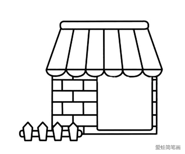 商店简笔画