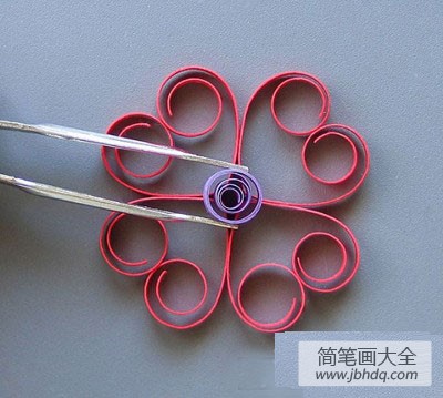 母亲节卡片(衍纸卷花)手工DIY