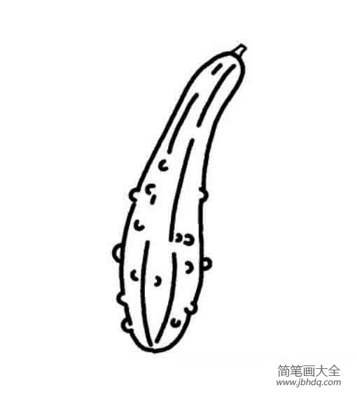 黄瓜简笔画