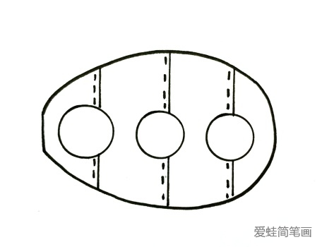 潜艇简笔画