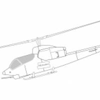 AH-1眼镜蛇攻击直升机