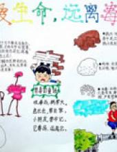 珍爱生命远离毒品手抄报内容简单六年级