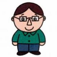 爸爸简笔画画法