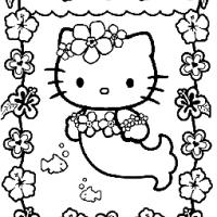 可爱的凯蒂猫简笔画图片
