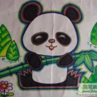 吃竹子的熊猫