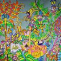 小学生获奖科幻画赏析《种子精灵》