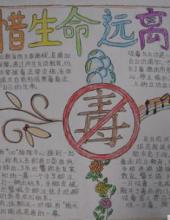 小学生禁毒主题手抄报