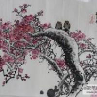 迎春梅花
