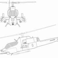 AH-1W超级眼镜蛇直升机