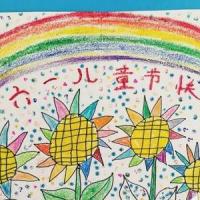 祖国的花朵六一儿童节简易画作品分享