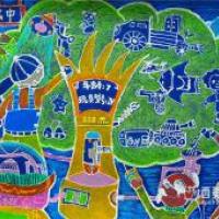 儿童科幻画《会长玩具的树》赏析