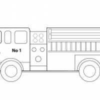 消防车的简单画法