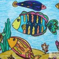 海底世界儿童画：海底世界的资料