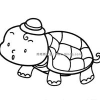 乌龟宝宝简笔画图片
