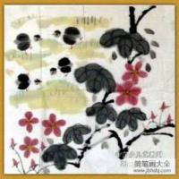 水墨画 《春来了》