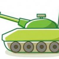 简笔画动画教程之坦克的绘画分解步骤