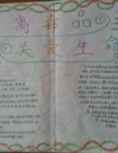 远离毒品的手抄报