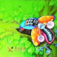 小学生科幻画：《丛林医生》
