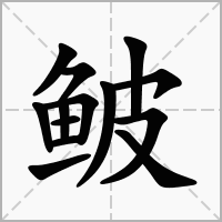 汉字鲏的拼音怎么读解释及意思